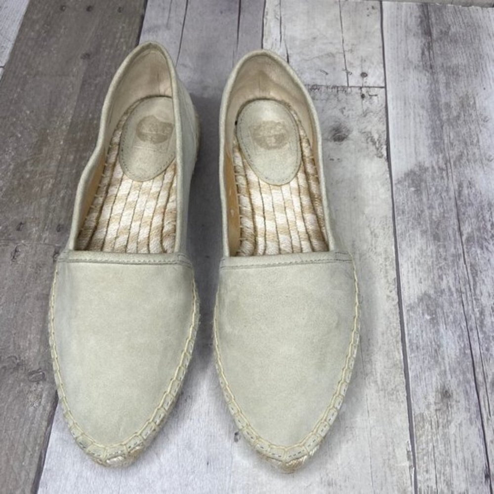 NWOT Frye Cement Lee Line Suede Espadrilles - Picture 5 of 6
